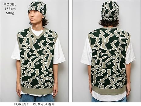 Butter goods アクリル ニット スケーター ベスト